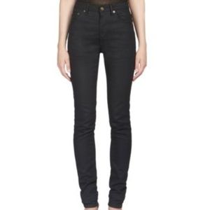 Saint Laurent coated Jeans